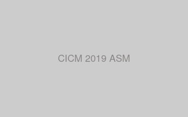 CICM 2019 ASM